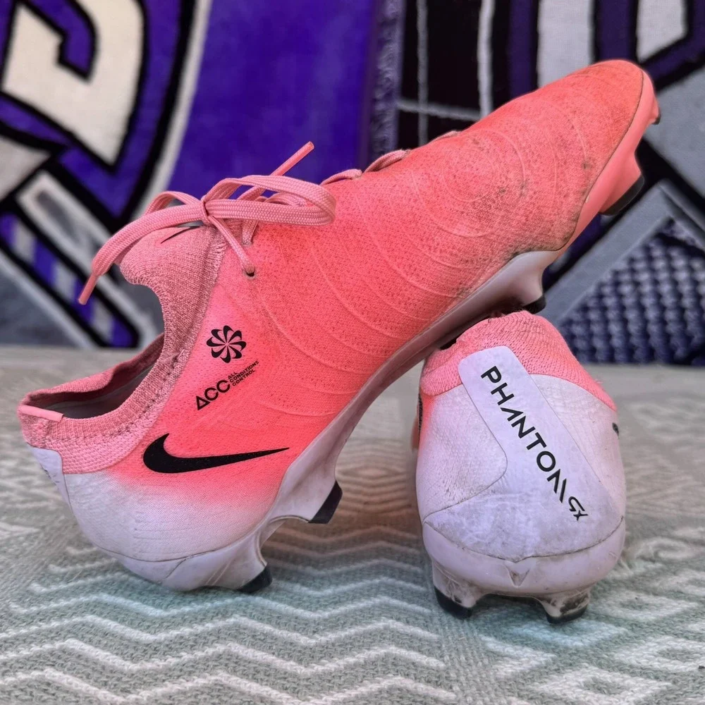 Size‎ 5 - Nike Phantom GX II PRO Soccer Cleats Shoes Pink FJ2563-600 Mens